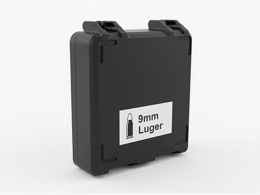 Filamelt ammunition box / 17 HMR / 'folding / locking lid' / cartridge box, ammo box