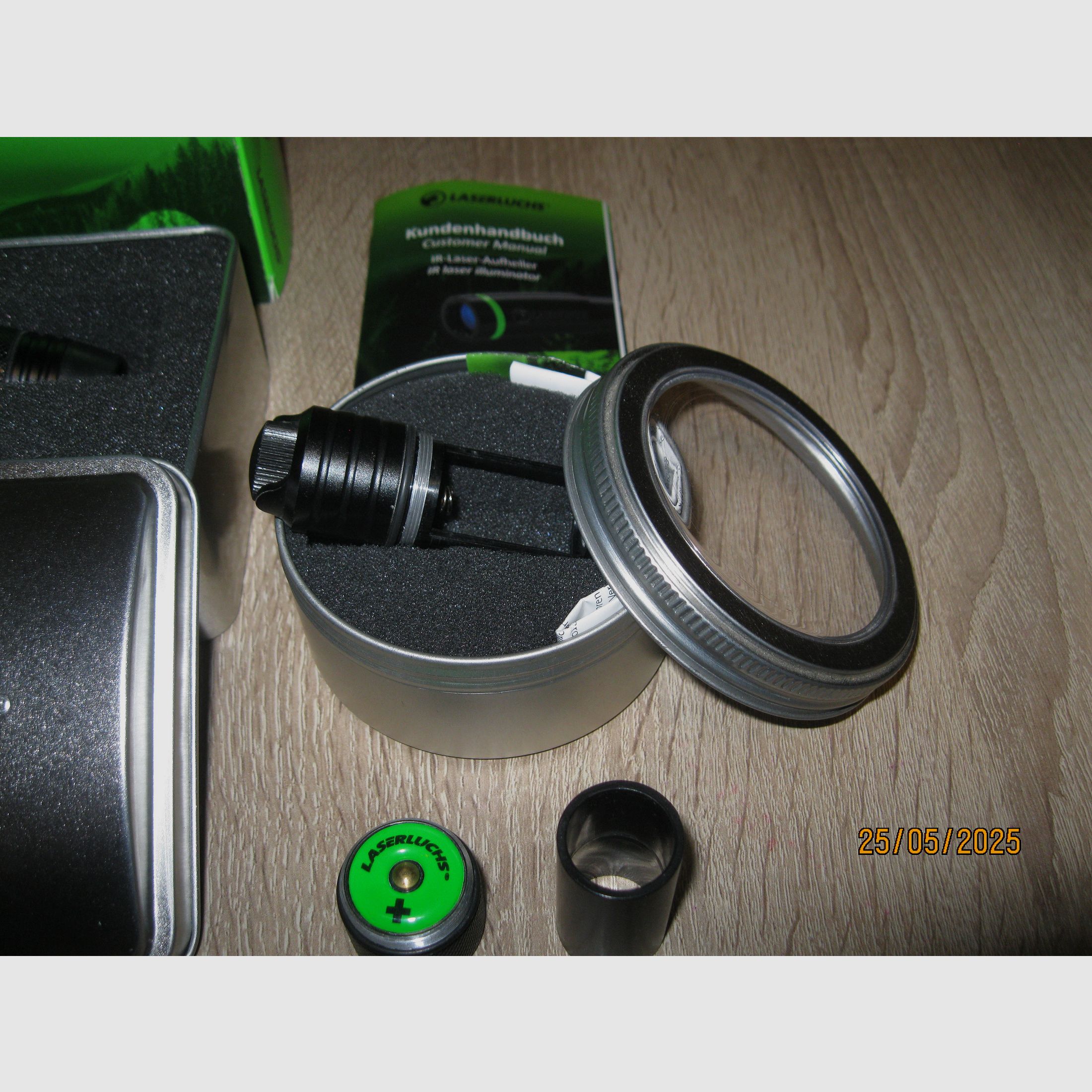 Nachtsichtgerät IR Strahler Laserluchs LA 850-50 Pro  Komplettpaket. 
