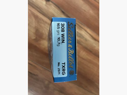 Sellier&Bellot exergy blue .308win 30 rounds