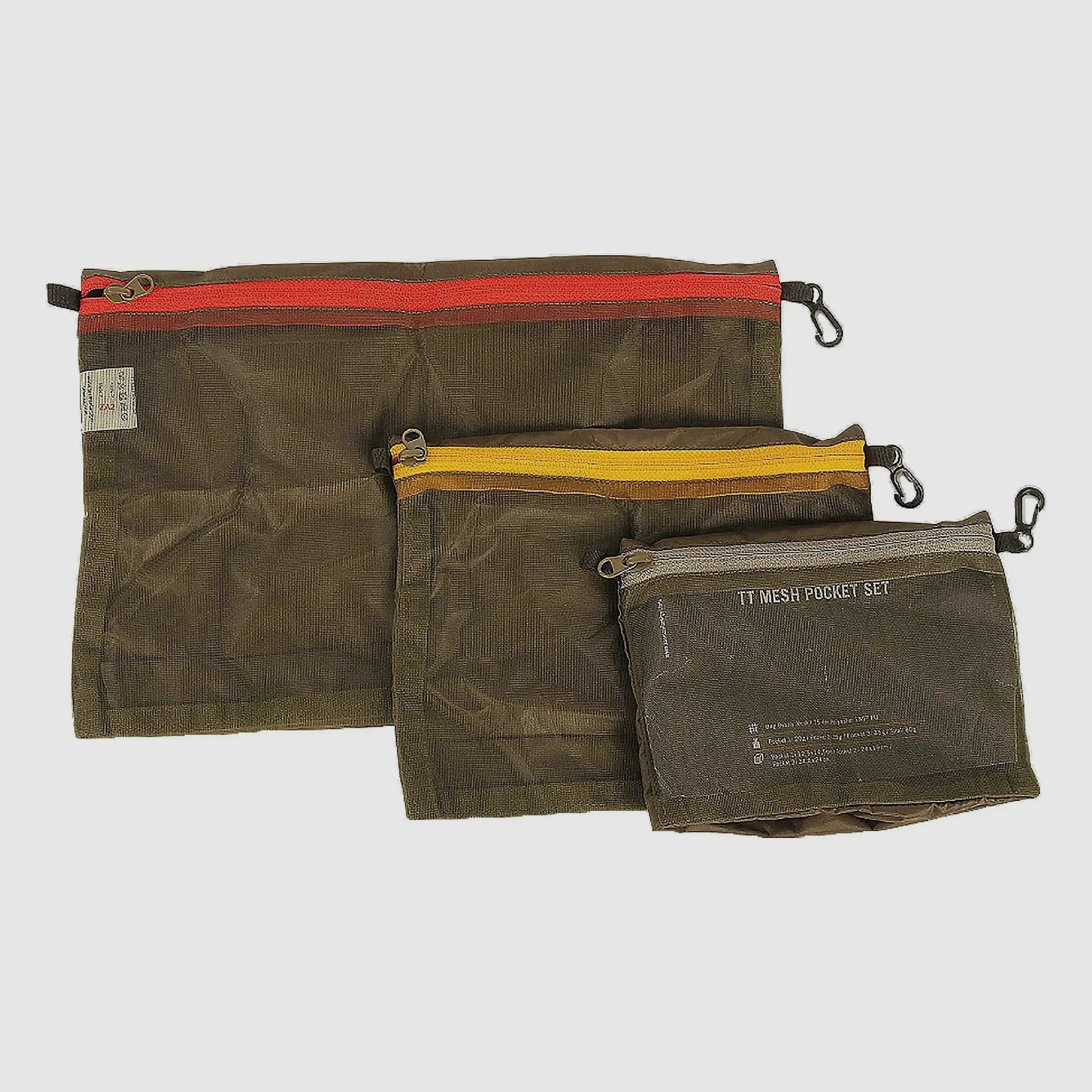 Tasmanian Tiger Tasmanian Tiger Netztaschen-Set Mesh Pocket Set - Oliv