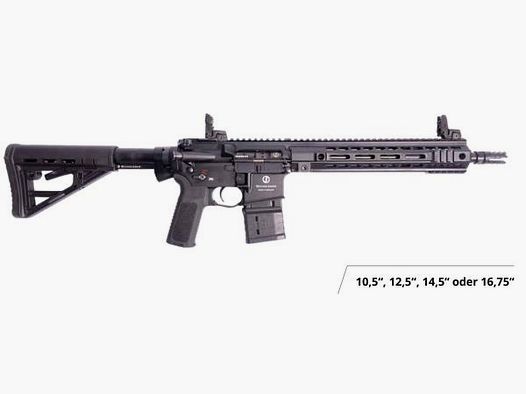 SCHMEISSER Selbstladebüchse Mod. AR15 Solid Line .223Rem| 16,75'/42cm