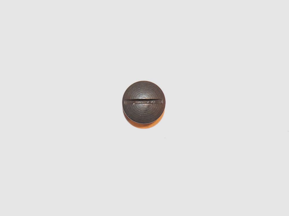 Fábrica de armas de Berna Tornillo de empuñadura usado para pistola de ordenanza suiza Parabellum 1906 Cal. 7,65mm Para, W+F P08, imagen 1 de 3