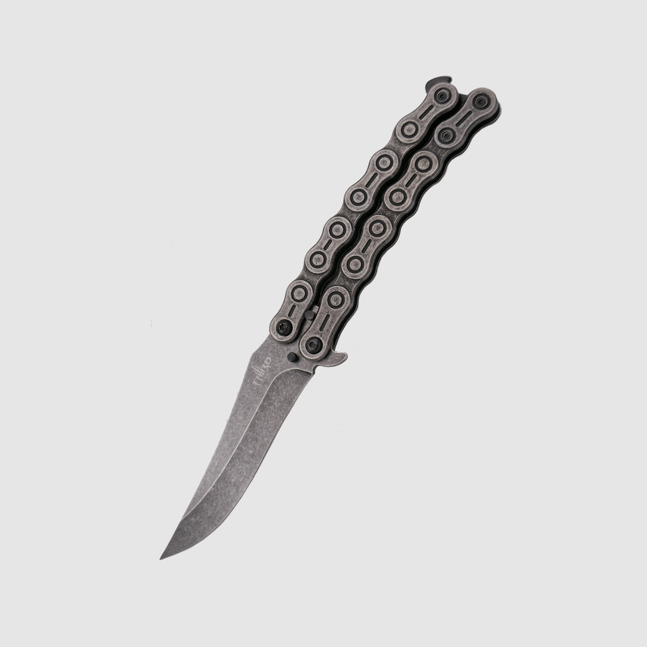 BUTTERFLY KNIFE – THIRD – BUTTERFLY BLADE STAINLESS STEEL 420 10.2cm