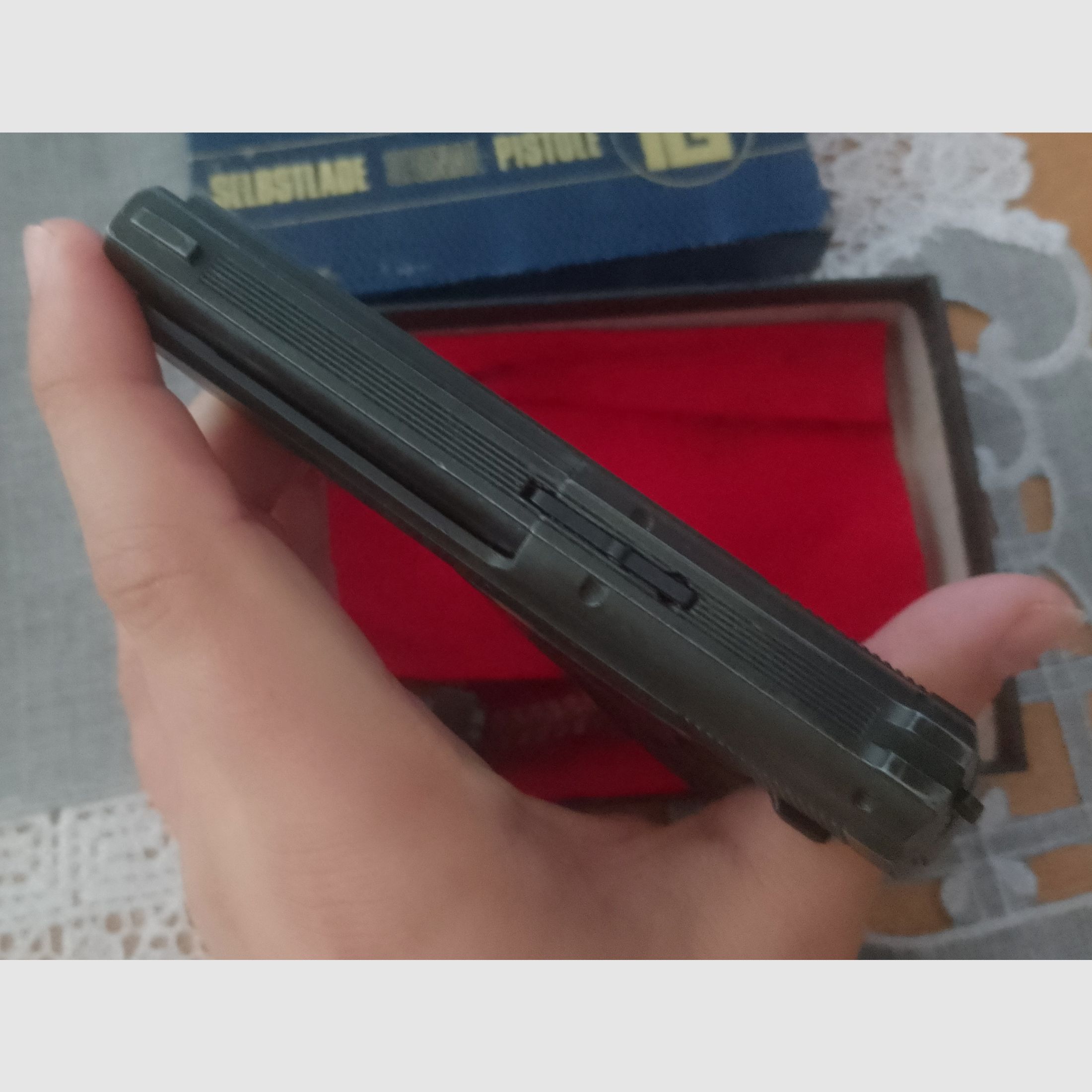 Seltene Röhm RG 8 im Kaliber 8 mm Knall/ PTB 412 mit OVP!