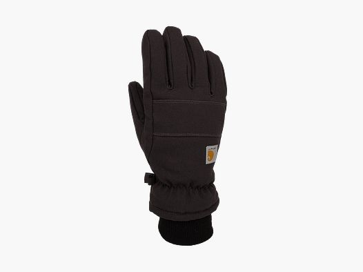 Carhartt Insulated Duck Touch-Sensitive Knit Cuff Glove Men Black M