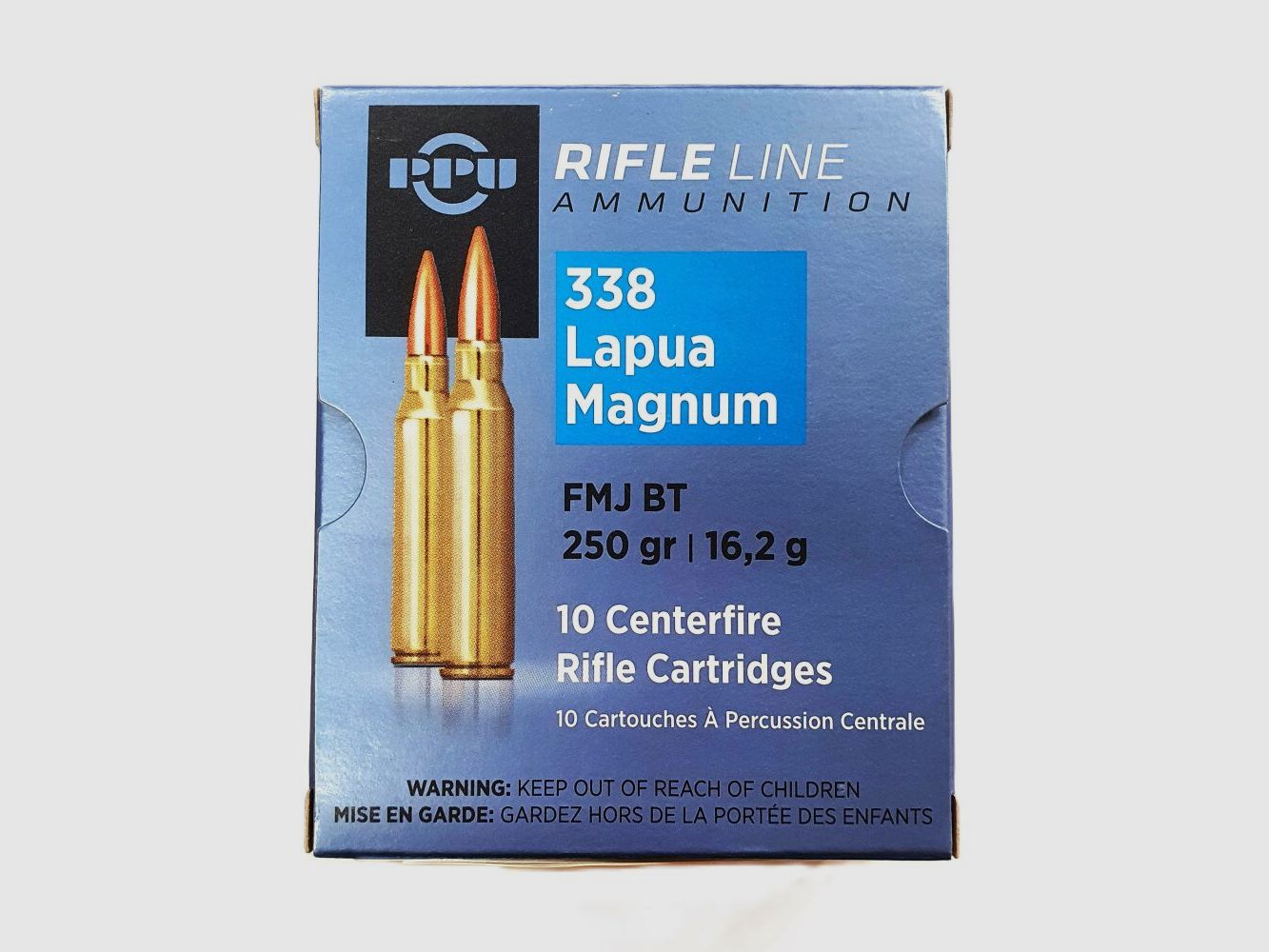 PPU Prvi Partizan .338 Lapua Magnum FMJ BT