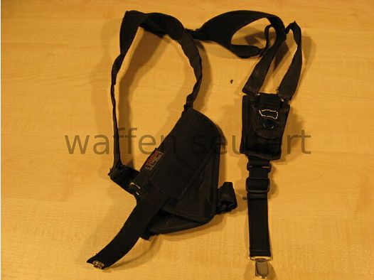 Uncle Mikes Sidekick Nylonowy Holster na Ramię 4 Calowe Rewolwery