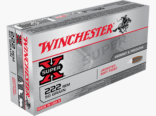 WINCHESTER CAL 222 50 GR / 20