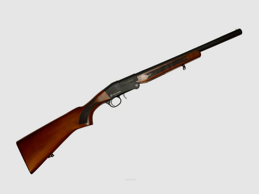 HUNT GROUP ON-002 Drewmo Noyer turc fusil à un coup cal. 12/76, canon de 47 cm