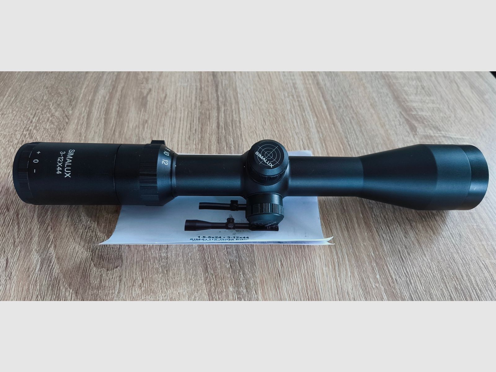 Simalux Gold Edition 3–12×44 KK50 lunette de tir