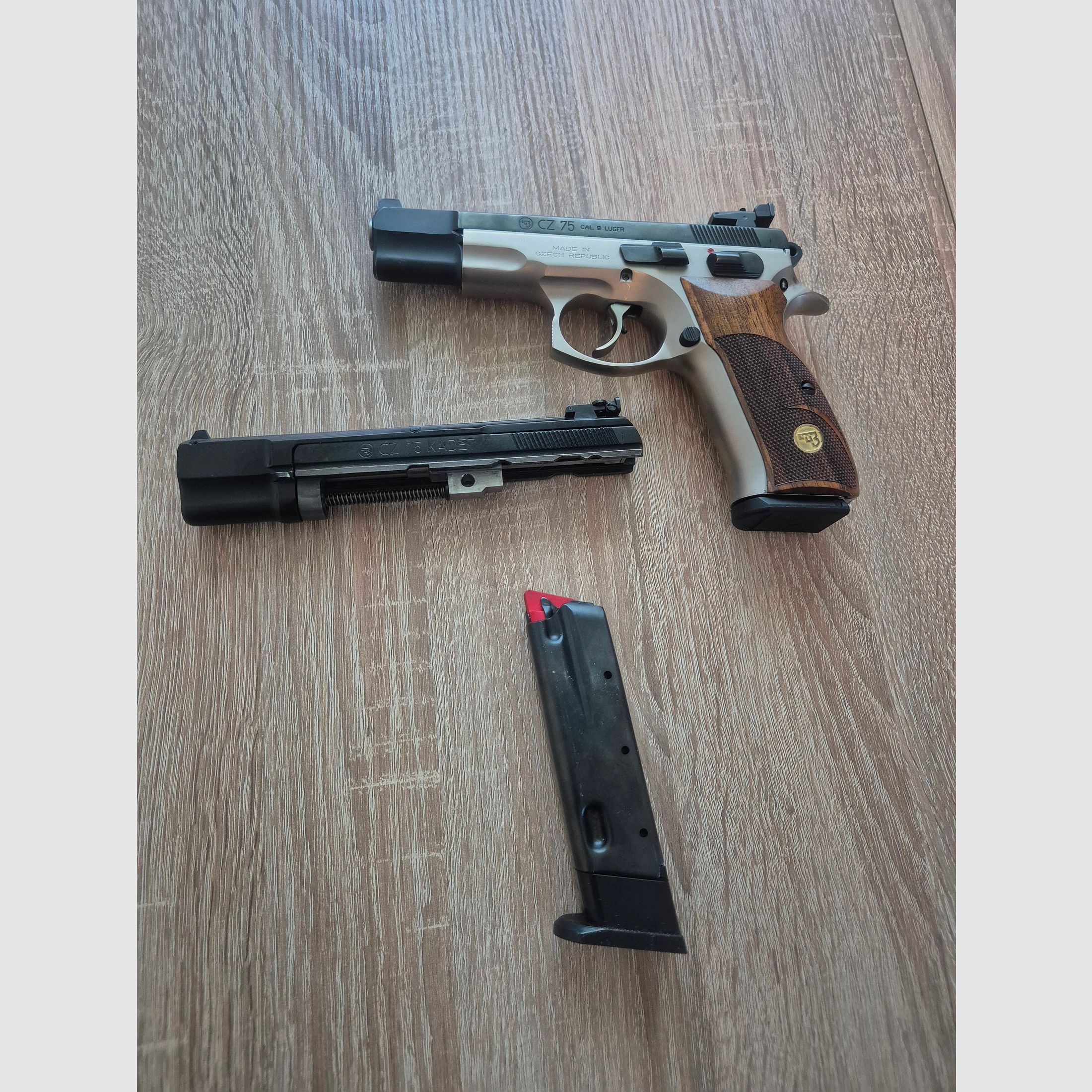 CZ75 B mit Wechselsystem .22