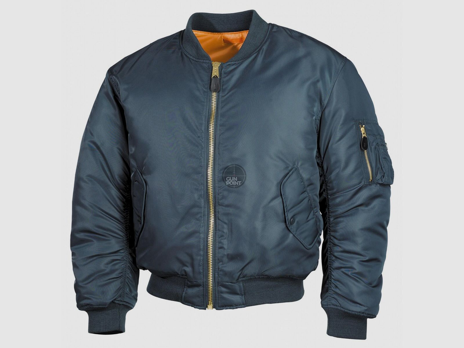 US Pilotenjacke MA1,alphablau