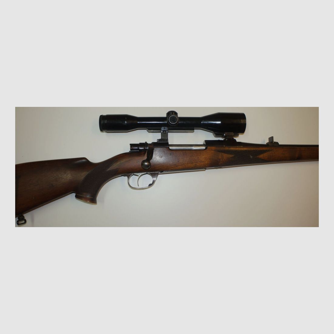 Zastava repeating rifle; carbine, Zastava Mod. 98, caliber 7x57, with Carl Zeiss scope Diatal-D 6x42
