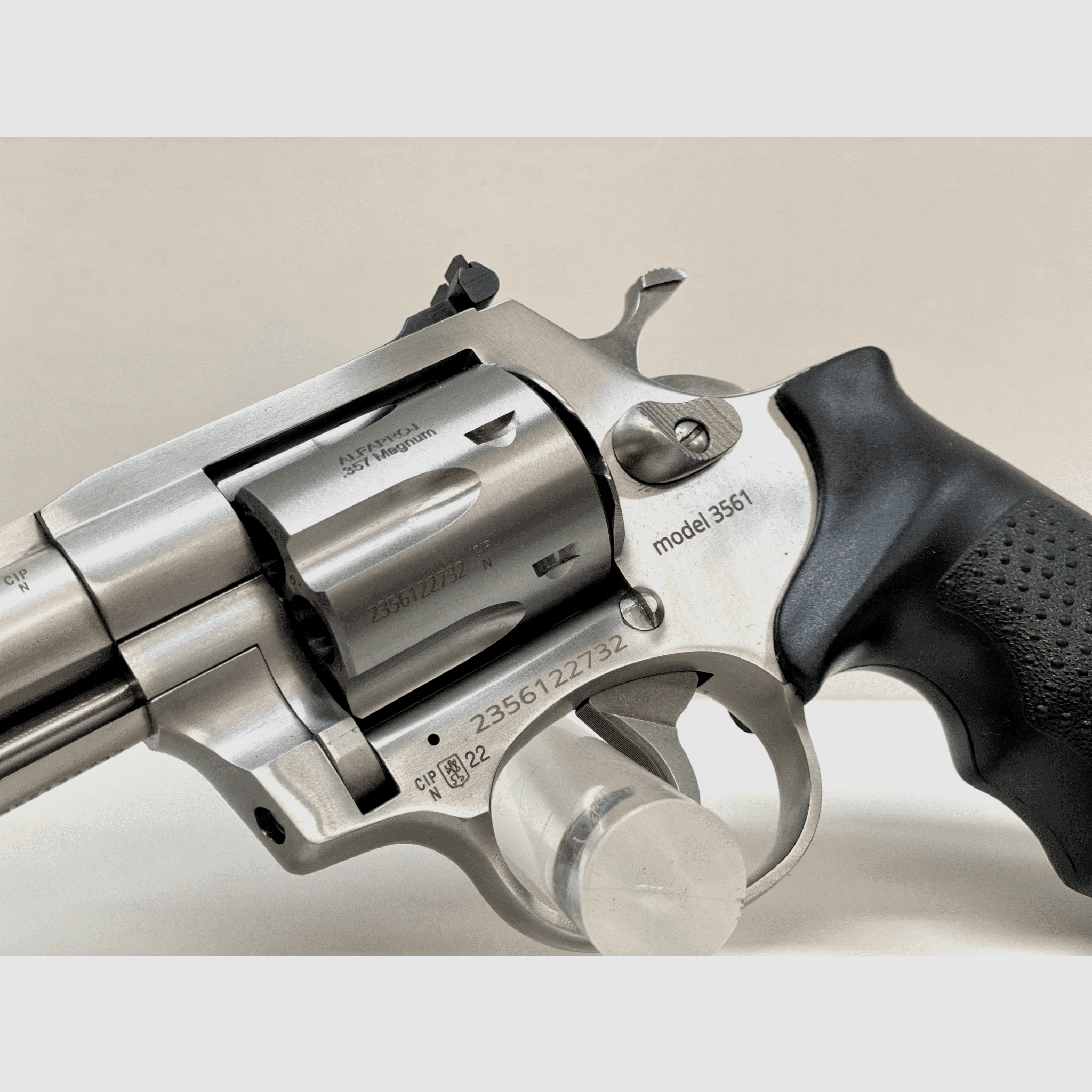 ALFA ProJ Steel stainless 3561 Revolver 6″ | .357 Mag.