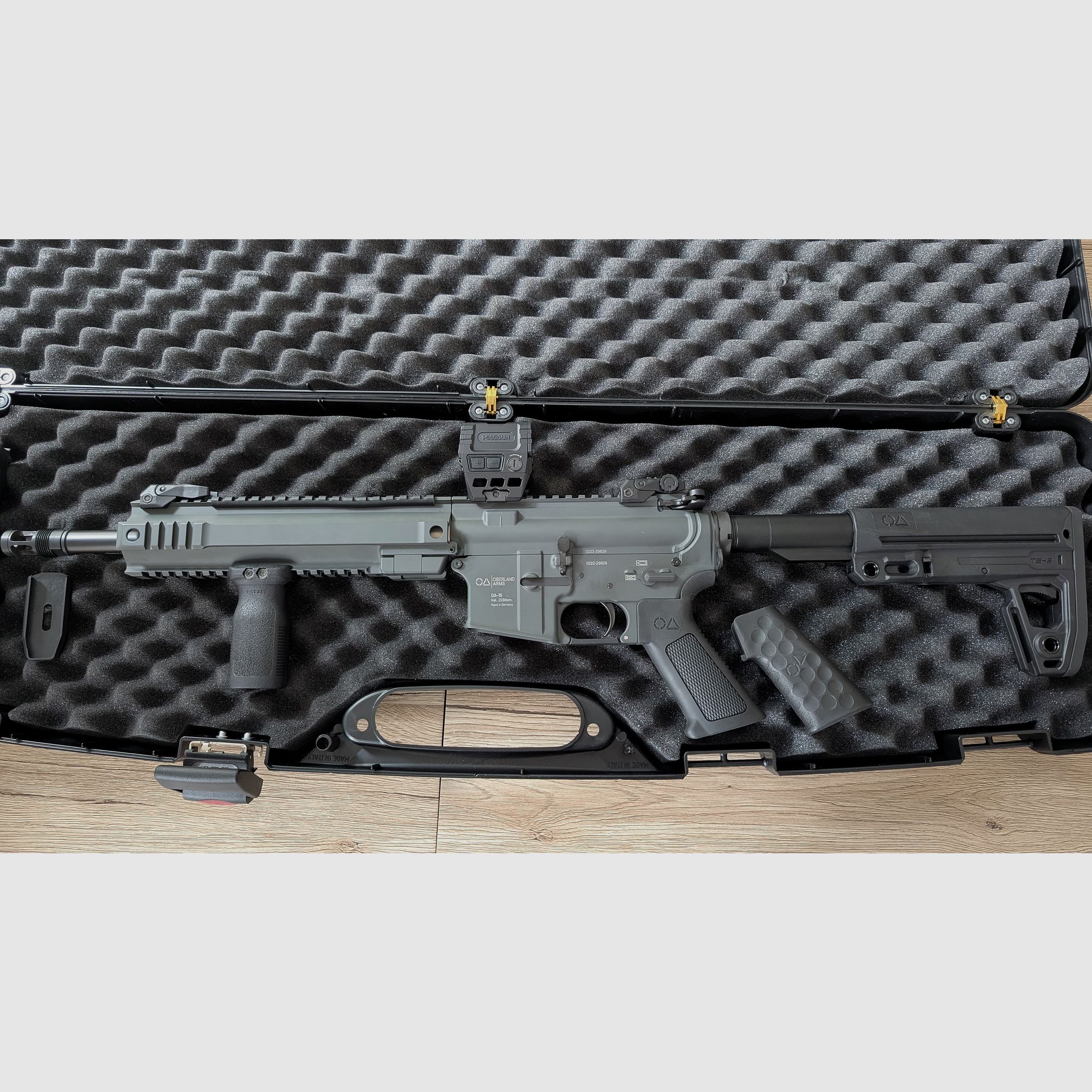 Oberland Arms OA-15 PR M11, 12" in Battleship Grey