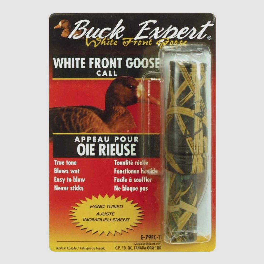 Game call for laughing goose Buck Expert
