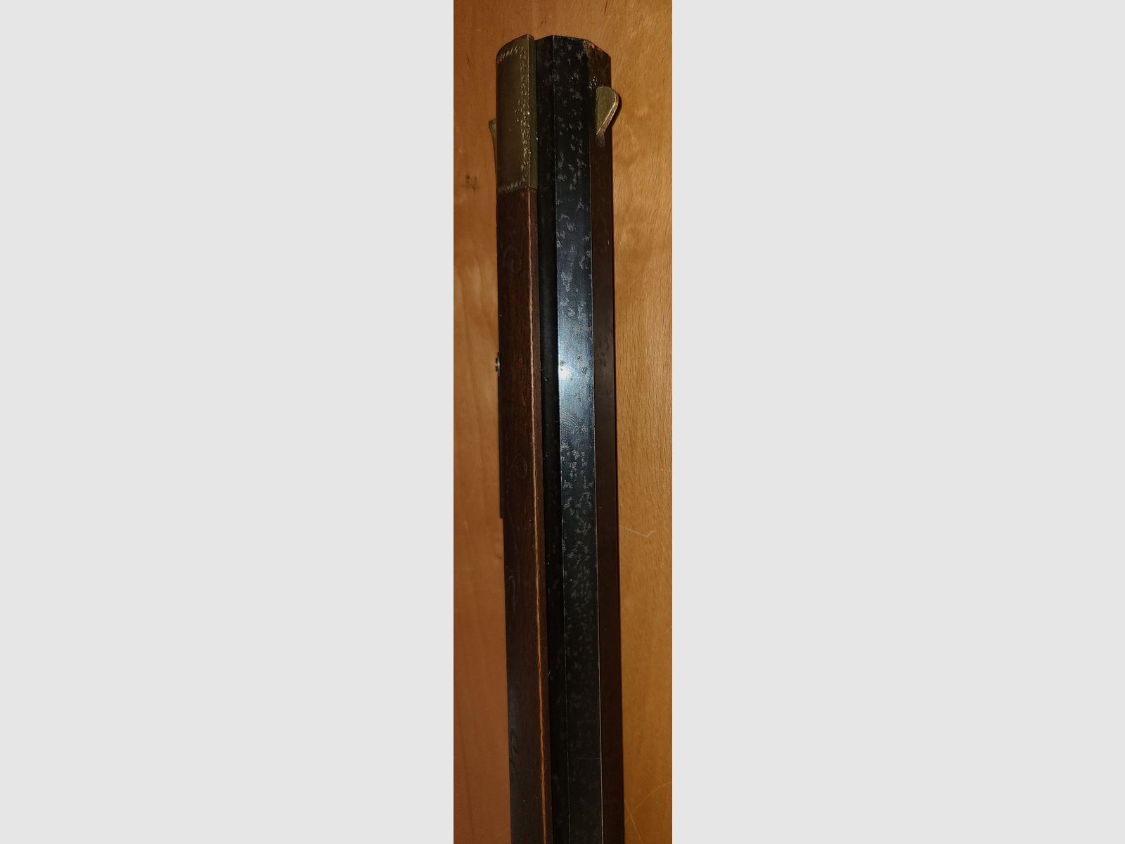 VORDERLADER BÜCHSE / cal. 45 / SCHWARZPULVER / 6B / HOLZSCHAFT / B13102 / DEFEKT