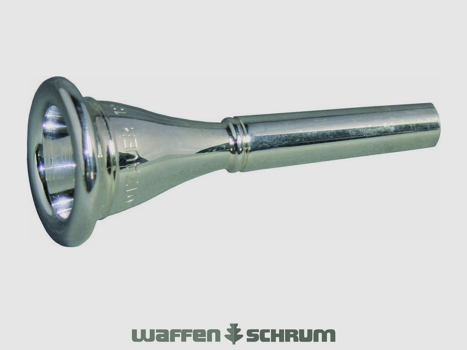 Dotzauer Mundstück für Taschenjagdhorn Messing versilbert