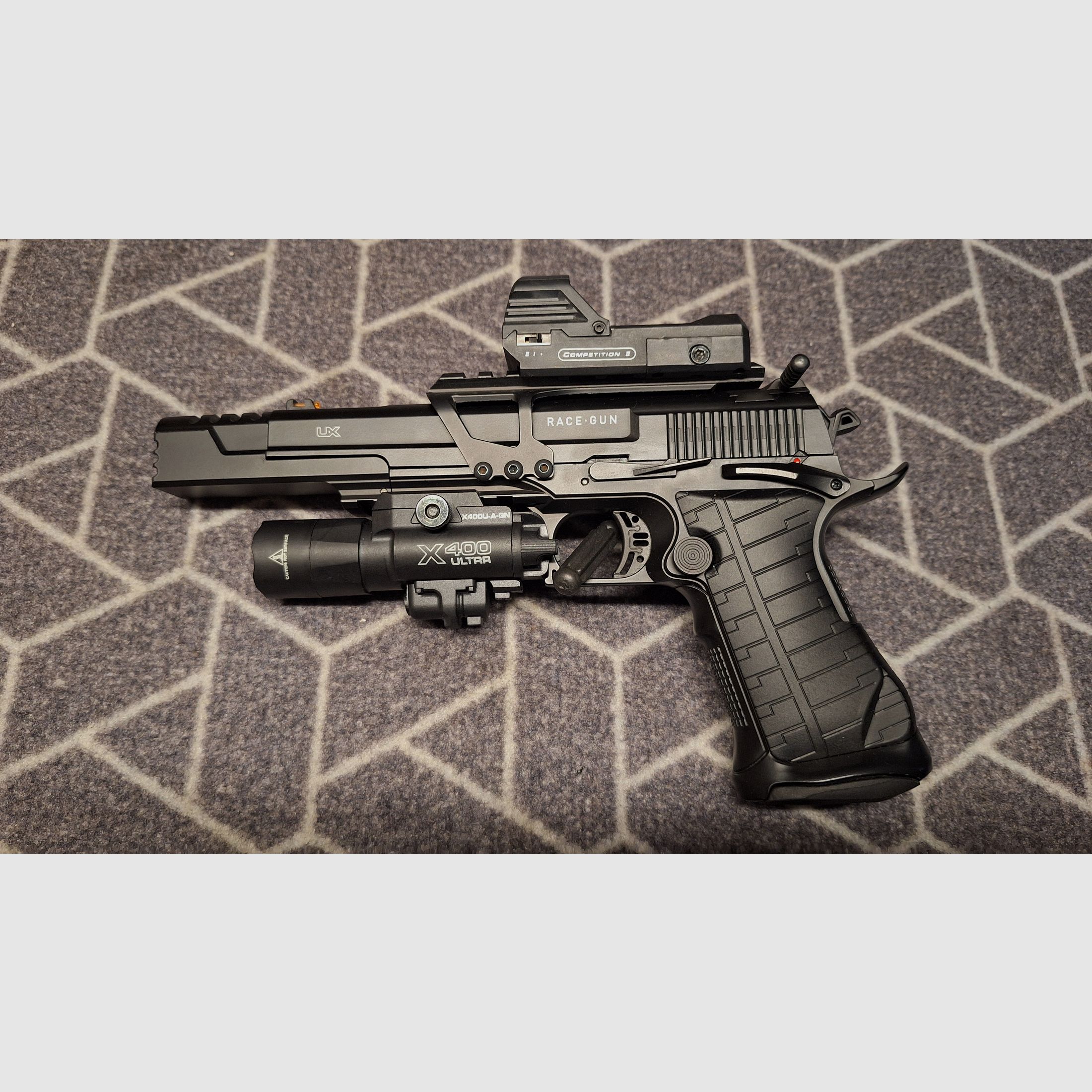 Umarex Racegun 4,5 mm Stahl BB Blowback Co2-Pistole