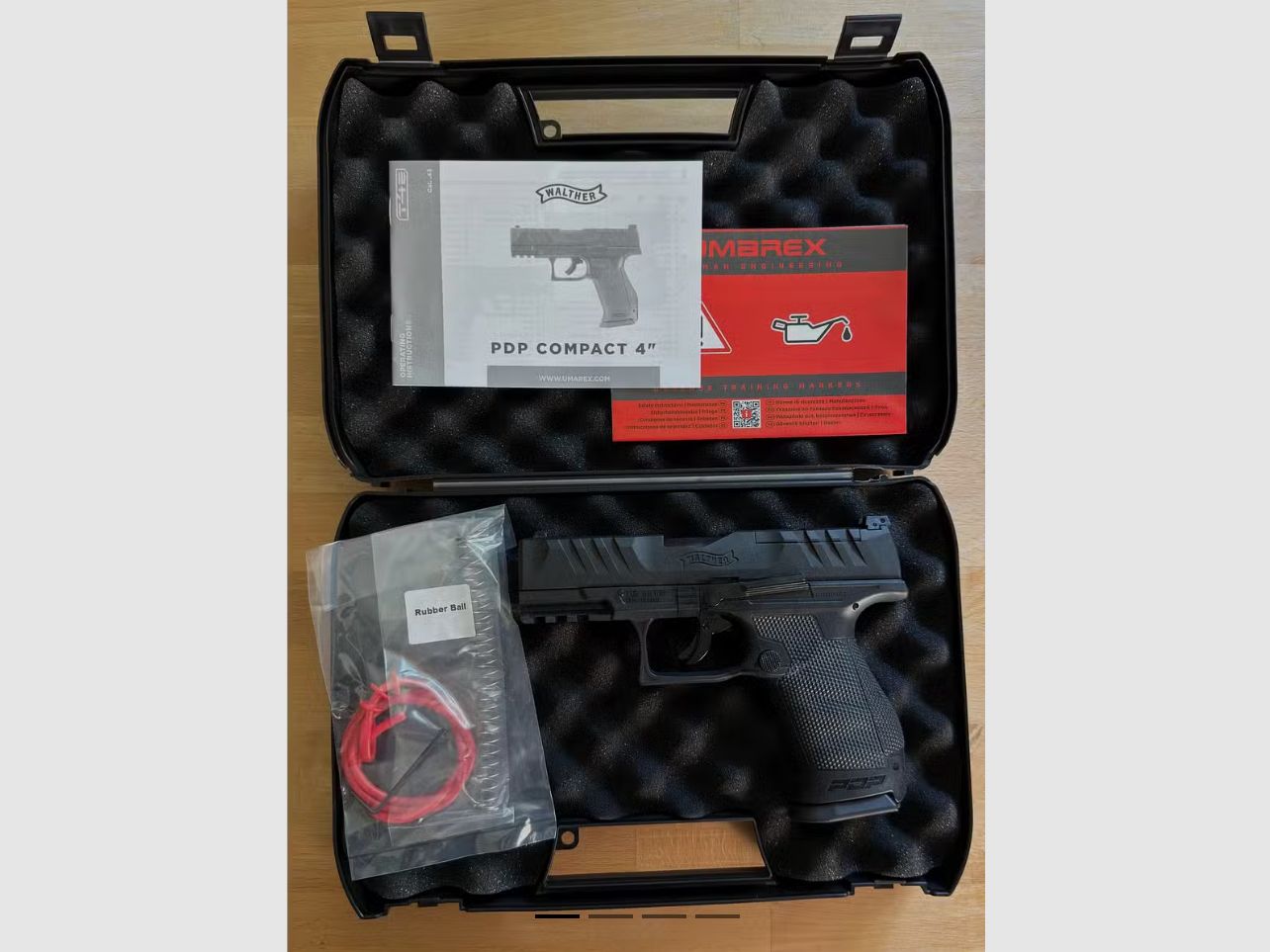 Umarex Walther PDP Compact 4" T4E .43 | Neuwertig und unbeschossen