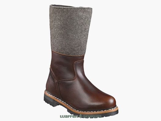 Meindl Zimowe Buty Filzmoos Damskie Ciemnobrązowe