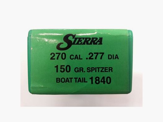 SIERRA Geschosse Kal.270 150 GR
