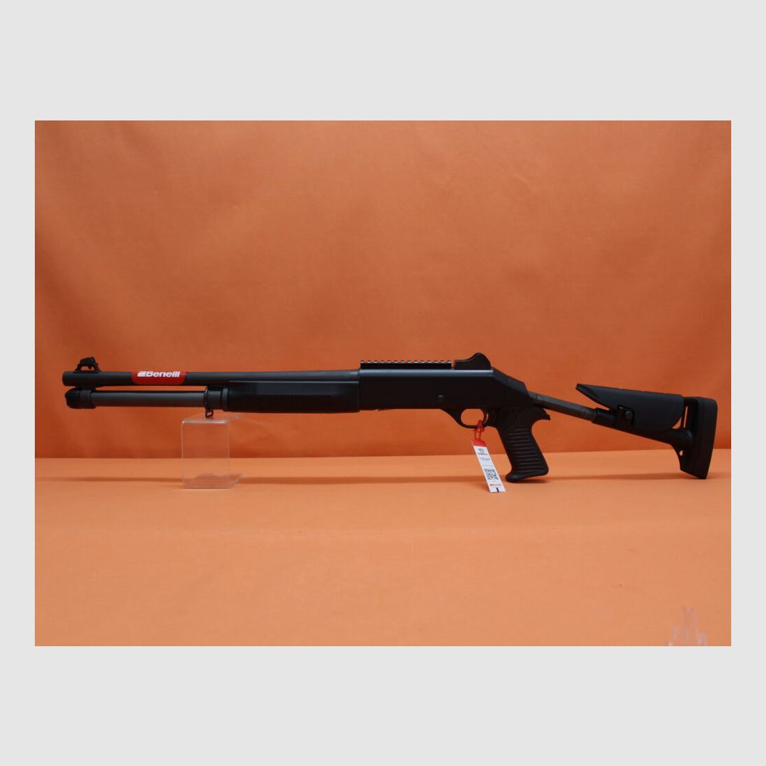 Benelli Ha.Flinte 12/76 Benelli M4 Super 90 TS MC 18,5"/47cm Lauf/ Multichoke/ Teleskop-Schaft/ Ghost-Ring