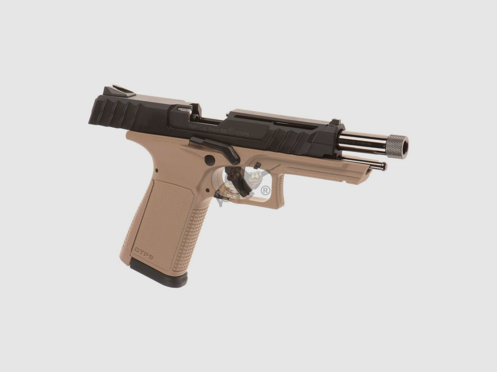 G&G GTP9 GBB Airsoft Pistole in Black/Desert -F-