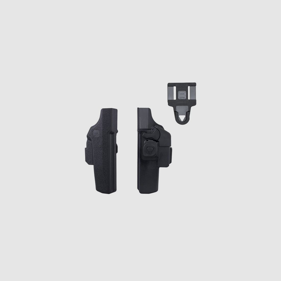 GLOCK HOLSTER ANTI-DIEBSTAHL STUFE III RECHTS TRÄGER 51X8-60 MM, Bild 2 von 2