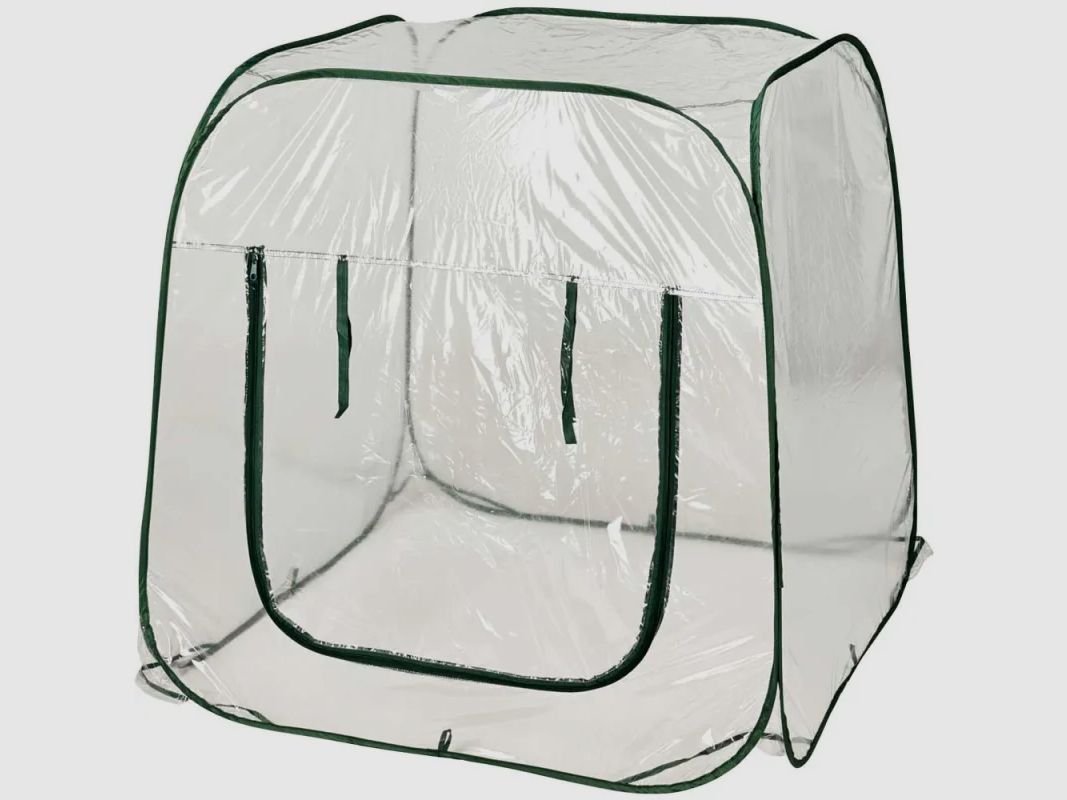 Pop-up Gewächshaus 100x100x100cm Pflanzenschutz, Bild 2 von 8