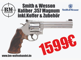 Smith & Wesson Revolver 686 Target Champion caliber .38 Special & .357 Magnum