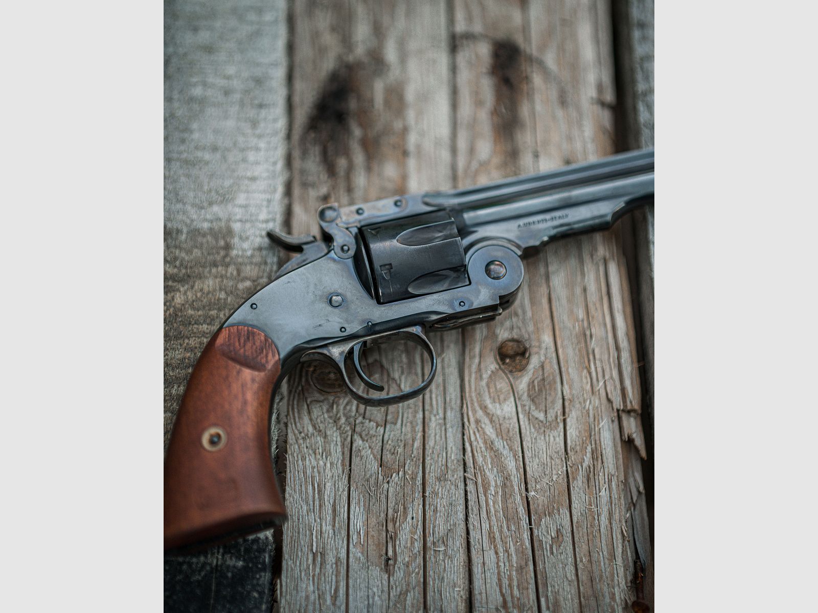 Uberti S&W Modell 3 Schofield 2. Mod. 1875 7 Zoll in .38 Special, wie neu, Smith&Wesson Revolver