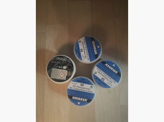 Mehrere dosen schreckschus patronen