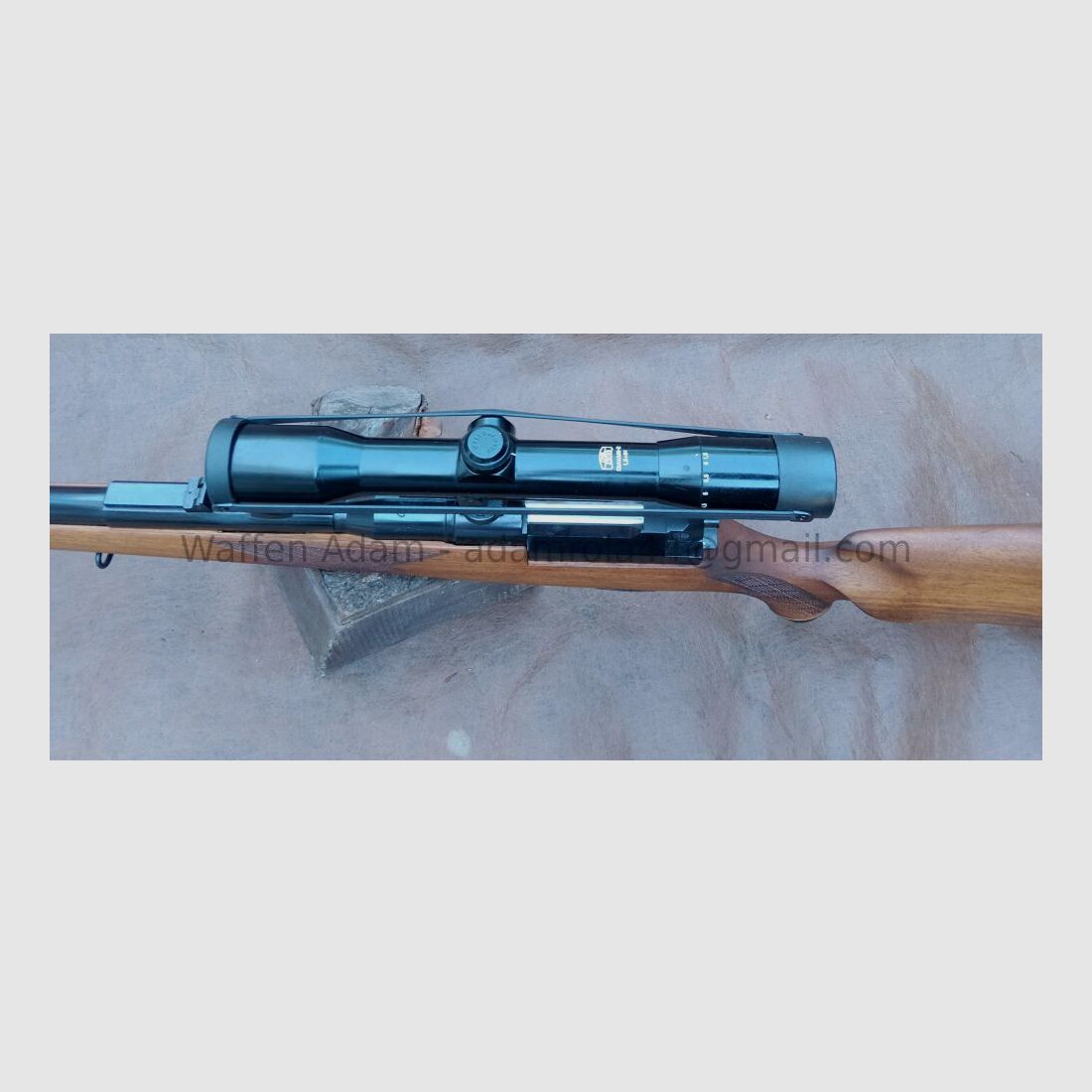 Mauser Kurzsystem Modell 66 S, Zeiss Diavari 1,5-6x36. Retículo 1