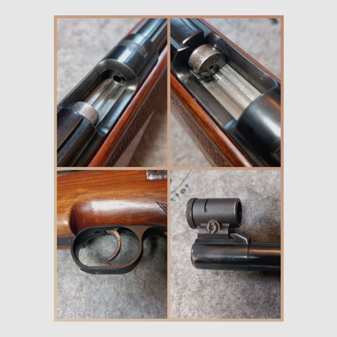 Anschütz Mod. 54 Match met diopter houten kolf