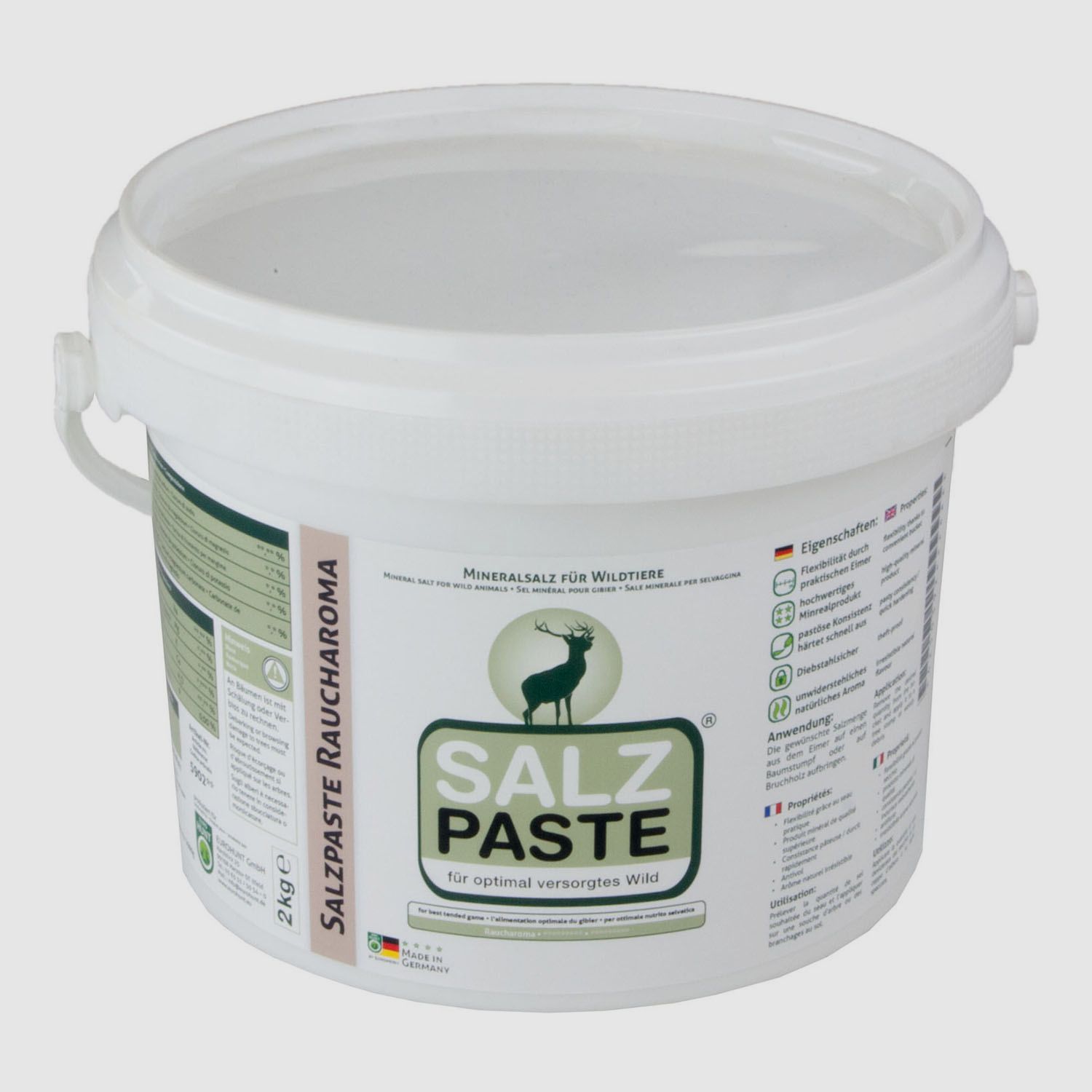Salzpaste 2 kg Eimer Raucharoma