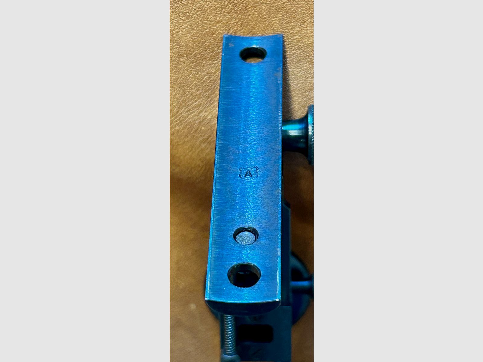 Langafstand tangvizier voor een 74er Sharps van Tom Axtell „The Riflesmith“