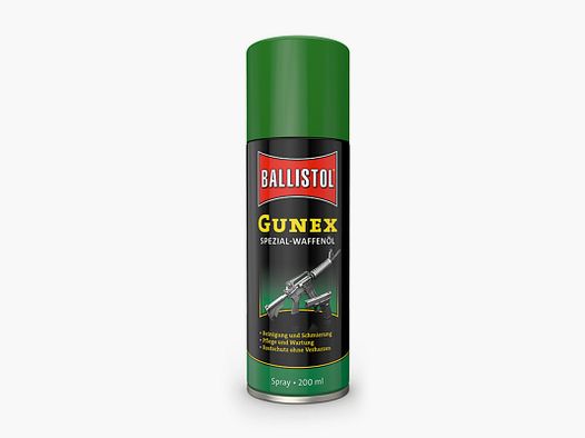OLIE VOOR WAPENS BALLISTOL GUNEX 200ML