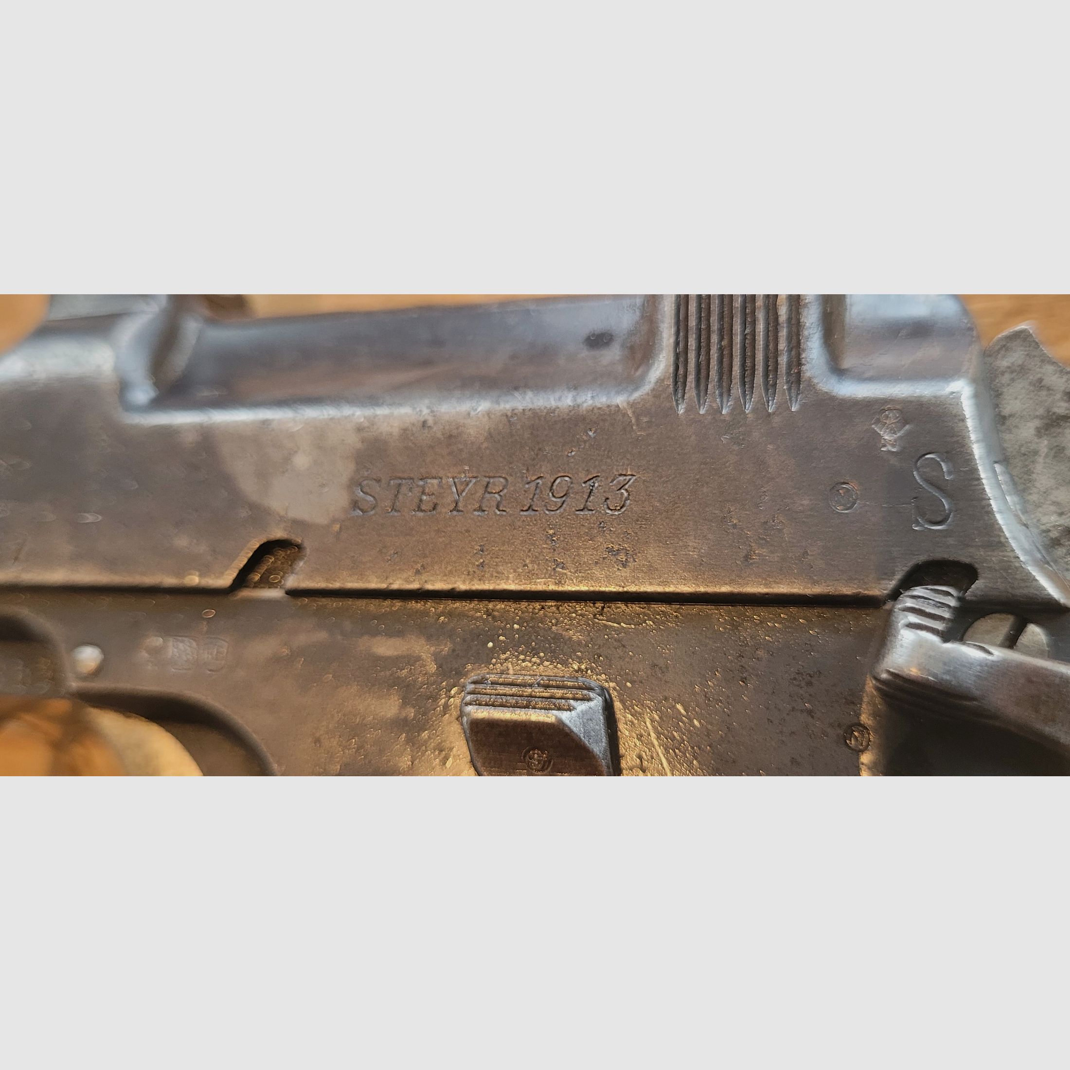 Steyr Mannlicher M1912 caliber 9mmSteyr, stripper clip (K014), afbeelding 7 van 13