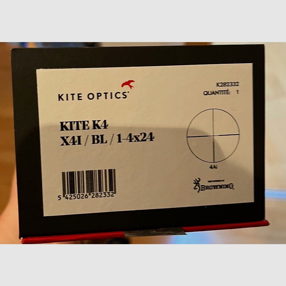 Kite K4 X4I/BL/ 1-4x24 Drückjagdzielfernrohr 