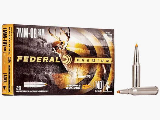BULLET FEDERAL Trophy Bonded Tip - 7mm-08 - 140 grains