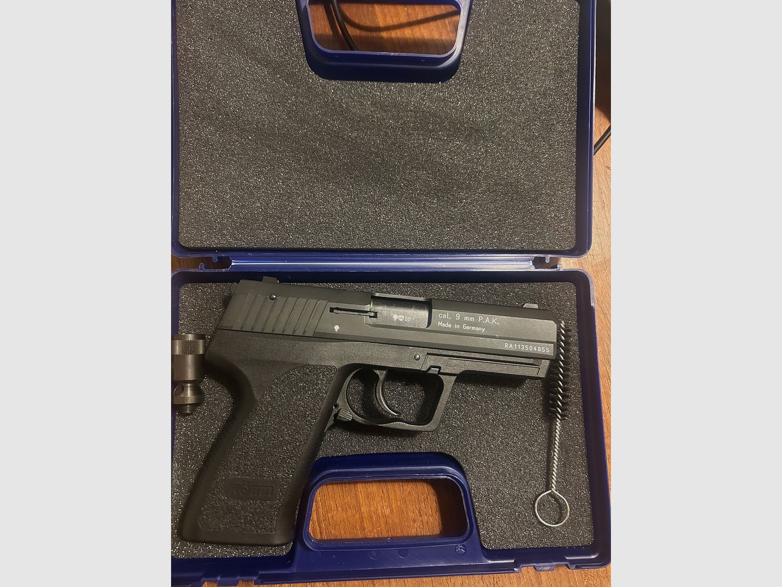 Röhm RG96 Schreckschusspistole mit Knallpatronen – sehr guter Zustand