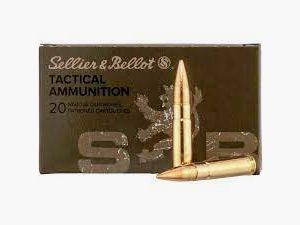 SELLIER & BELLOT .300AAC BLACKOUT - 124 GRS. FMJ - 20 COUPS