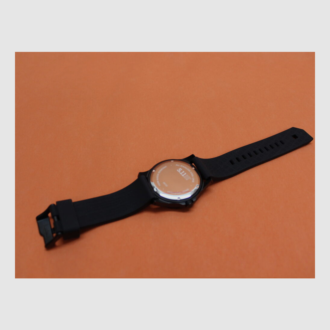 5.11 5.11 Guardsman Watch (50133EU) 033 Granite Uhr mit Stahlgehäuse mit Silikonarmband