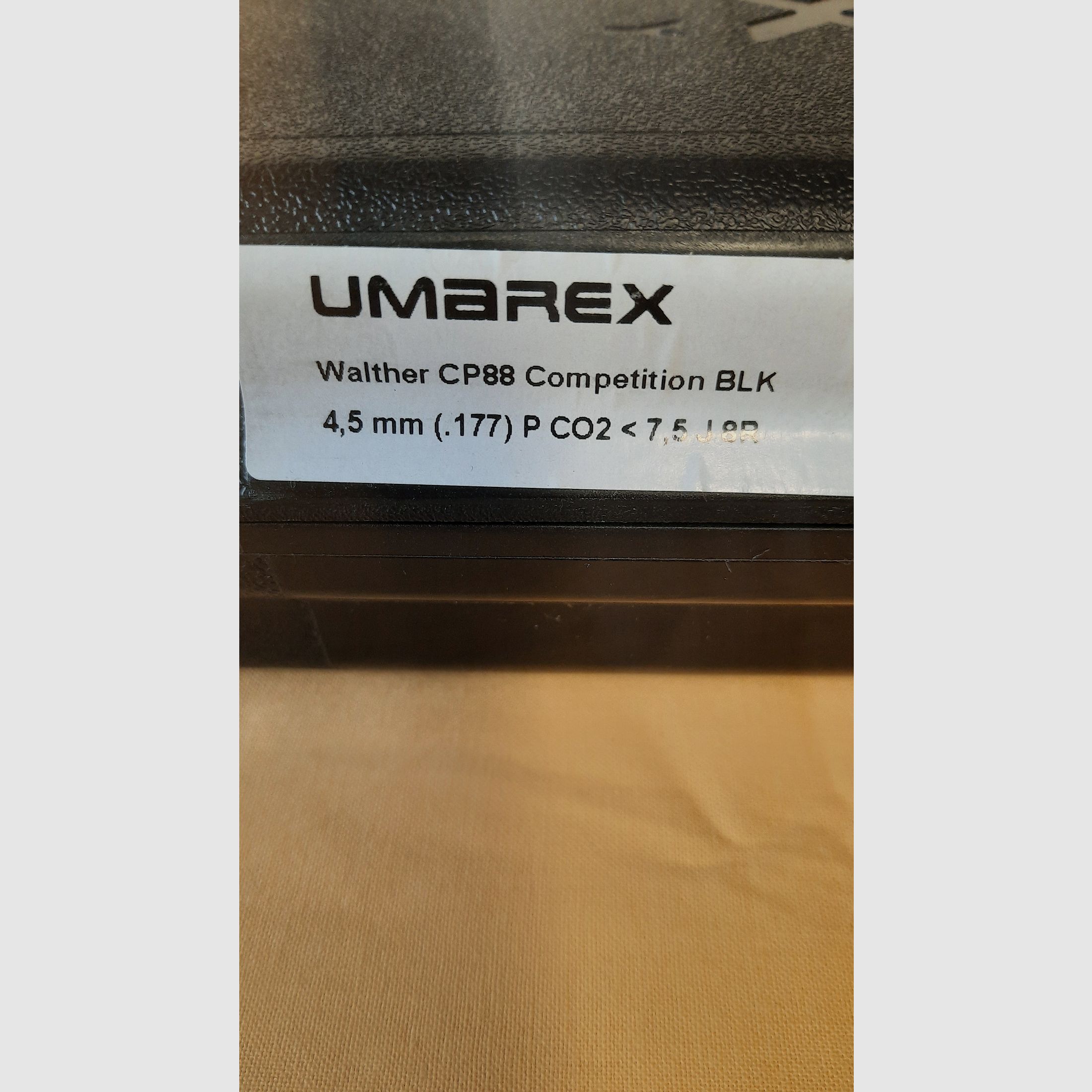 Walther CP88 Competition von Umarex inkl.co/2 Patrone u. 500 Diabolos