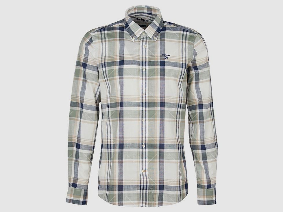 Barbour Hemd Kidd Tailored Olive