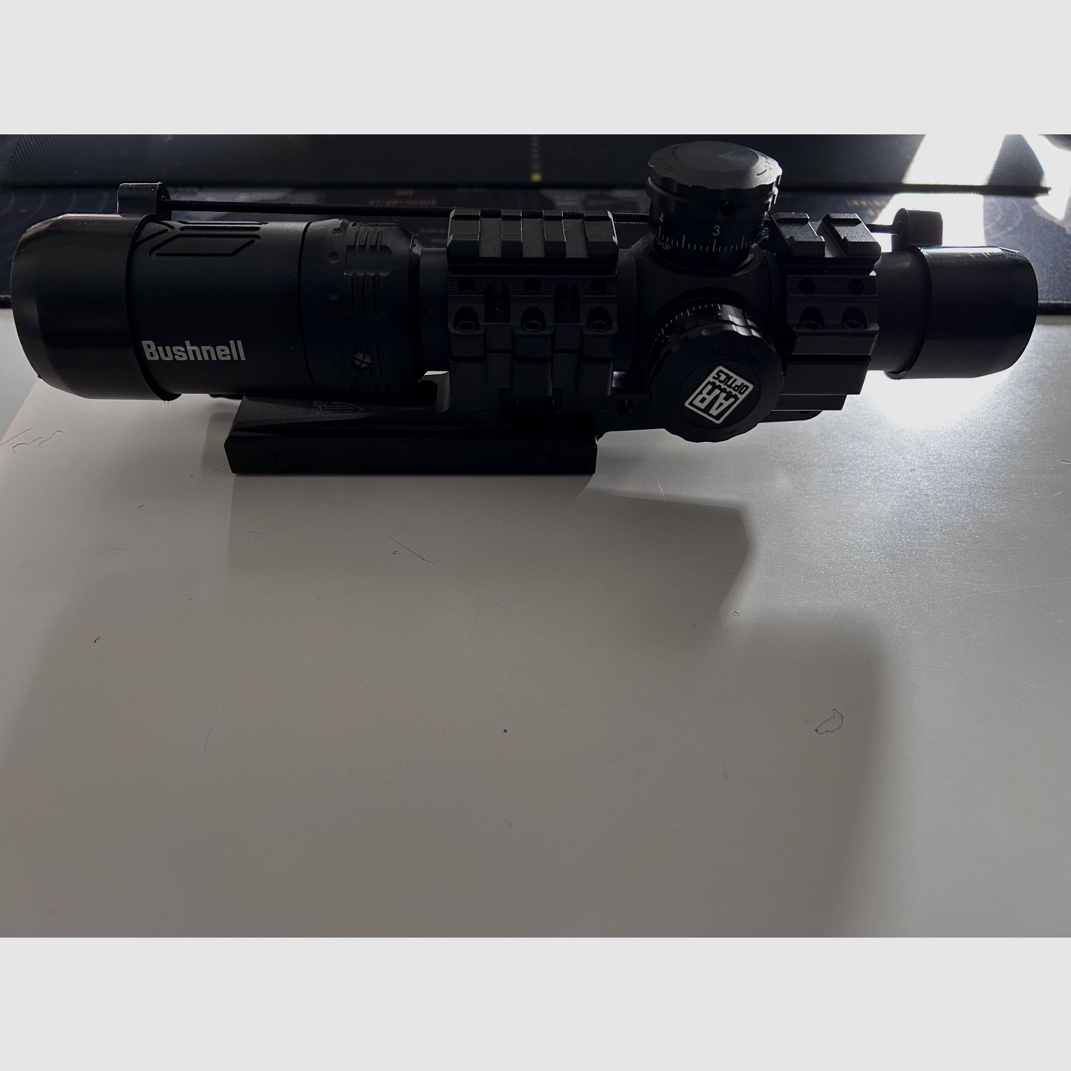 Bushnell AR Optics 2-4x24 Dropzone with UTG Mount / Picantinny