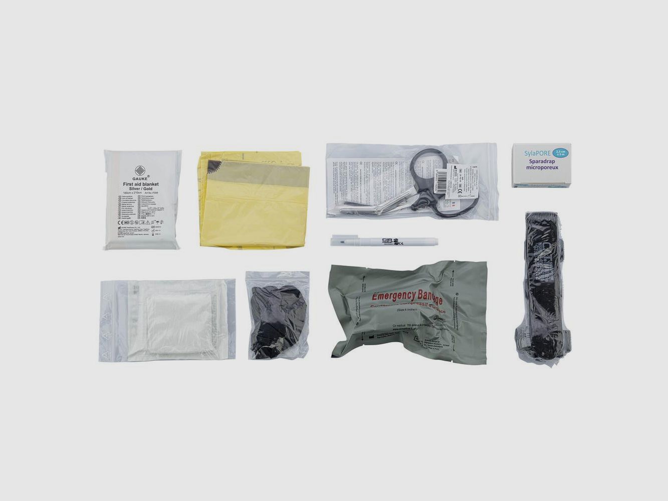 Trousse Médicale IFAK CIR Medical Complète avec Garrot - Kit de Premiers Secours Compact - Intervention Rapide en Milieu Outdoor, image 4 sur 5