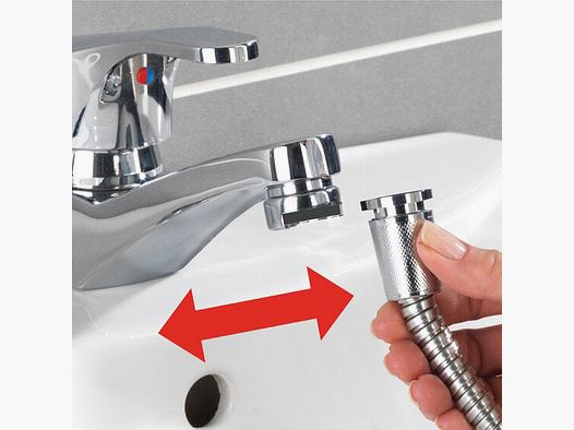 Rociador de lavabo con gancho Duo