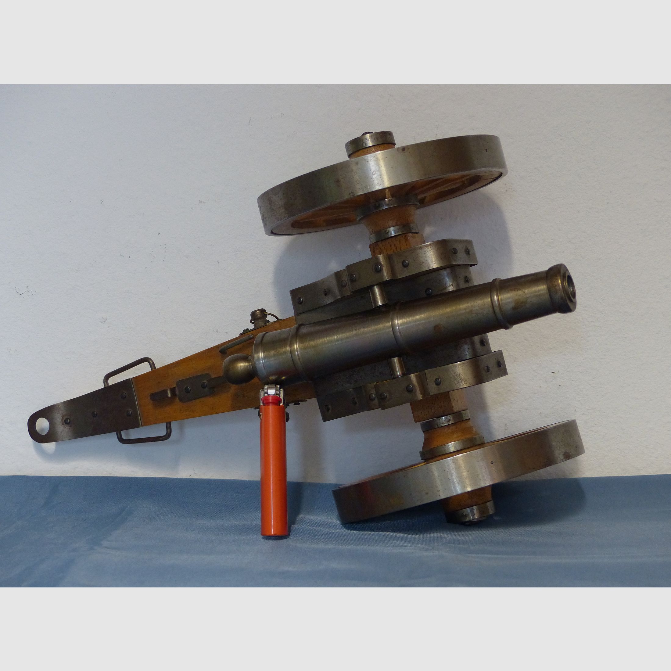 Vorderlader Kanone Deutschland Deko Eigenbau Feldgeschütz vintage